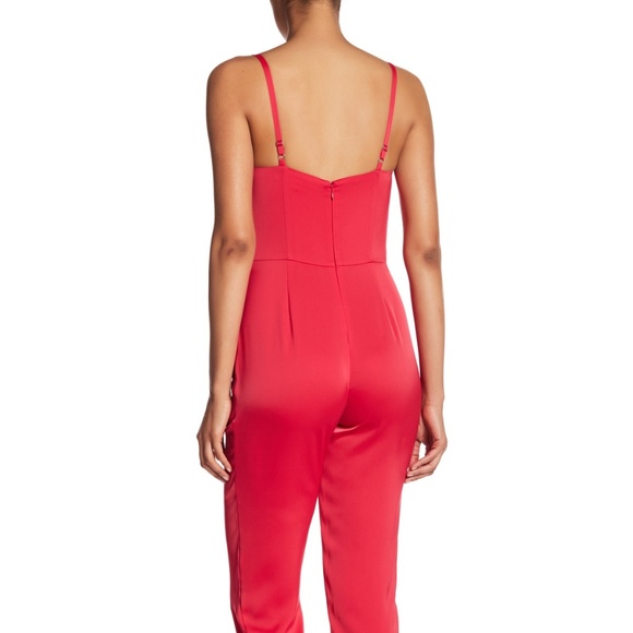 RACHEL Rachel Roy Glare Tie-Front Jumpsuit - Picture 6 of 8